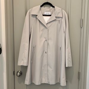 Calvin Klein Oversized Water Repellant Trench
